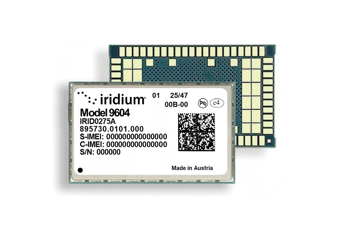 铱星 Iridium 9604 三合一物联网模组,96 针 LGA 封装