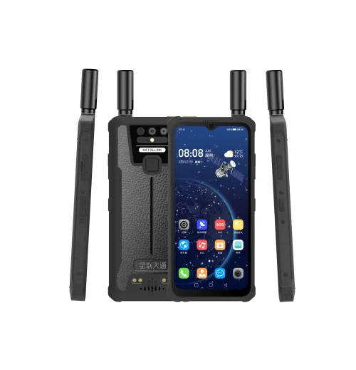星联天通 T950 高精度5G智能终端官方产品图：RTK 双天线形态